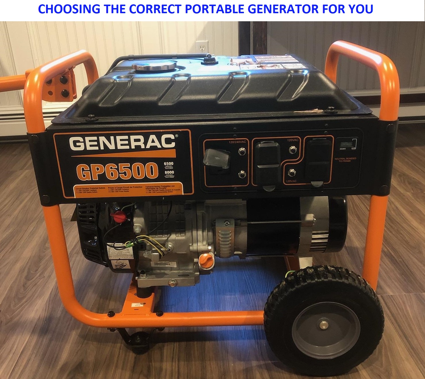 Portable generator